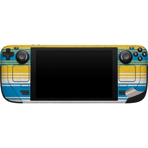 NFL Los Angeles Chargers Trailblazer Steam Deck Handheld Gaming Computer Skin